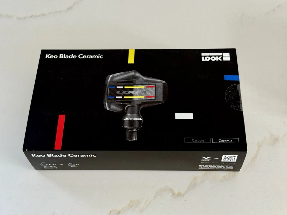 LOOK KEO BLADE CERAMIC ROAD PEDALS – CARBON BODY – CERAMIC BEARINGS