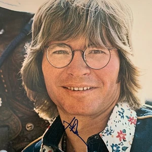 JOHN DENVER HANDSIGNIERTES LP ALBUM VINYL WINDSONG CALYPSO FOLK GROSSARTIGES GSA COA - Bild 1 von 7