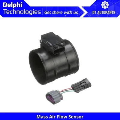 For 1998-2000 GMC Savana 2500 Mass Air Flow Sensor Delphi 1999 - Image 1 of 4