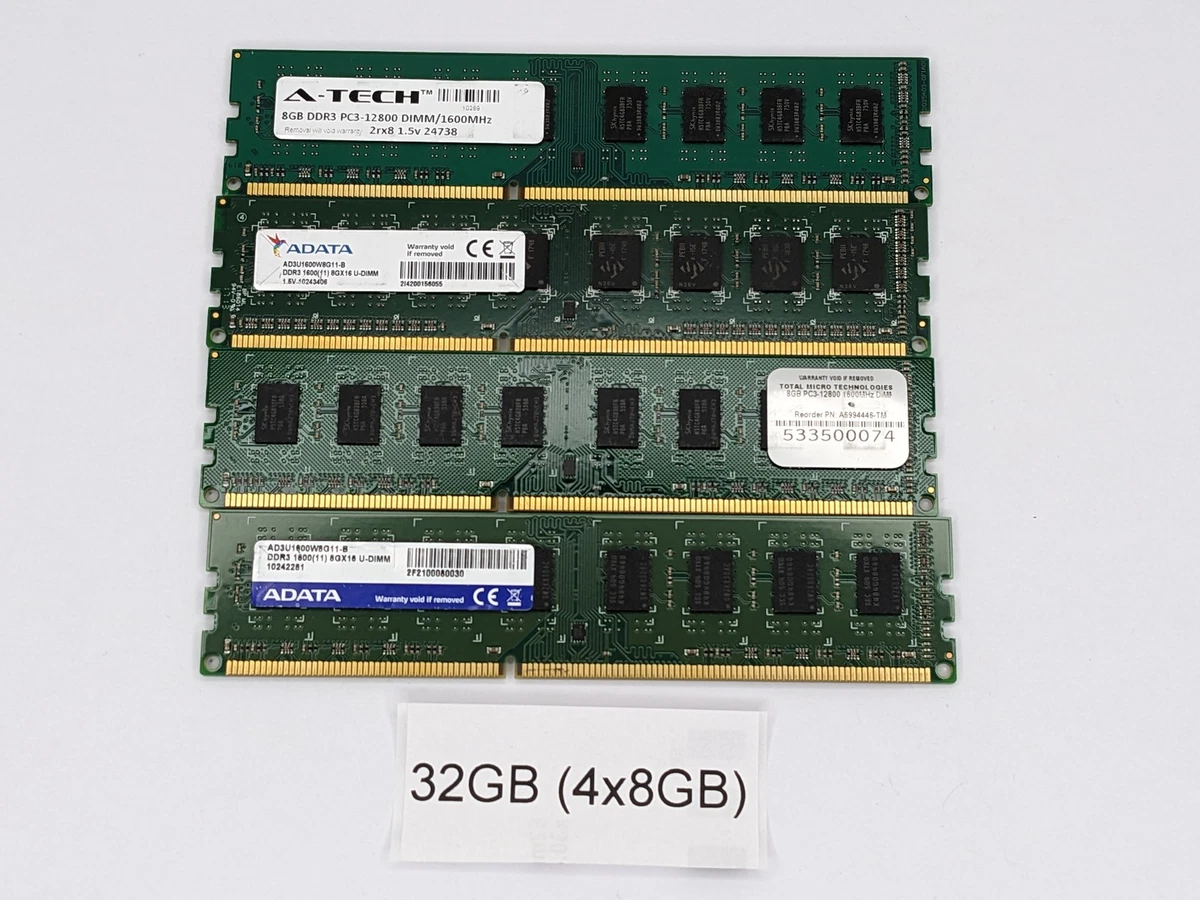 Ram 32 Gb Ddr3 CMS 32GB (4x8GB) DDR3 12800 1600MHz NON ECC SODIMM - Foto 7