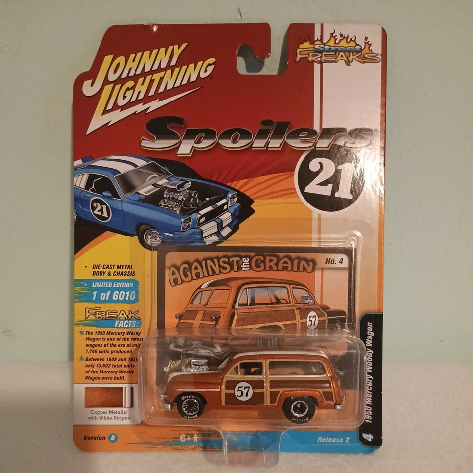 Johnny Lightning 1950 Mercury Woody Wagon 2021 Spoilers 21 - Image 1 of 4