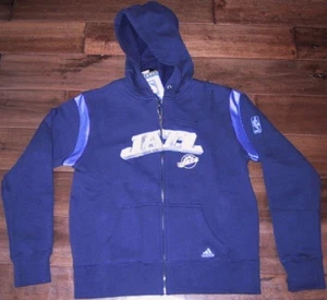 NEW ADIDAS UTAH JAZZ HOODED SWEATSHIRT WOMENS M HOODIE - Picture 1 of 1