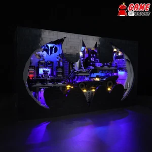 LED Light Kit for Batcave – Shadow Box - Compatible with LEGO® 76252 (Classic) - Picture 1 of 19