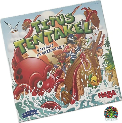 HABA -Titus Tentakel, Vorsicht Krakenarme! Brettspiel Kinder Gesellschaftsspiel - Bild 1 von 4