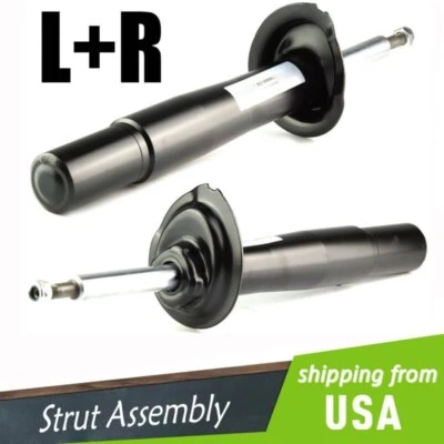 2Pcs Suspension Strut Shock Absorber Front Left Right For 2004 2005 BMW 545i Foto 1 de 4