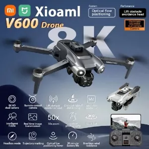 V600 Drone 4k Professional HD Camera Obstacle Avoidance Height Hold RC Brushless - Picture 1 of 27