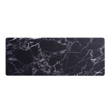 Non-Slip XXL Marble Mouse Pad Mat Pad Keyboard Mat For Computer PC Gaming, Black