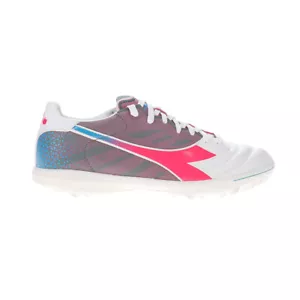 Scarpe da calcio Diadora Brasil Elite Veloce Gr Turf da uomo rosa, bianche sneakers Athl - Foto 1 di 5