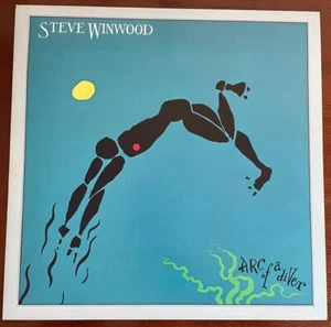 Steve Winwood ARC OF A DIVER 12 X 12 pollici poster promozionale / piatto - Foto 1 di 1
