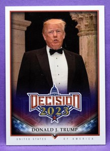 Donald J. Trump Decision 2022 Update Series RARE SUPER SHORT PRINT #308 TUXEDO