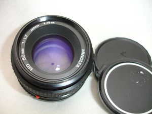 MINOLTA MD 50mm f/1.7 LENS , MD mount Sn9801464 - Picture 1 of 8