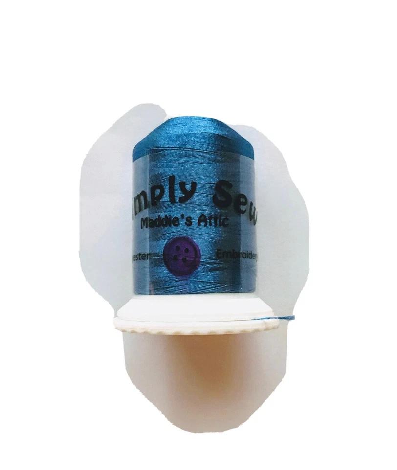 1100 Yards Royal Blue Polyester Embroidery Sewing Thread FREE SHIPPING to US - Image 1 of 1