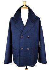 Mens Folk Archive Peacoat Blue Coat Size 3 Medium  New with Tags £350