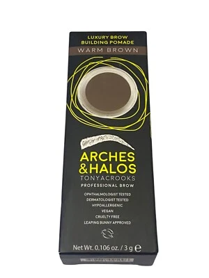 (Paquete de 2) Arcos y halos de lujo para construcción de cejas marrón cálido 0,106 OZ Foto 1 de 3