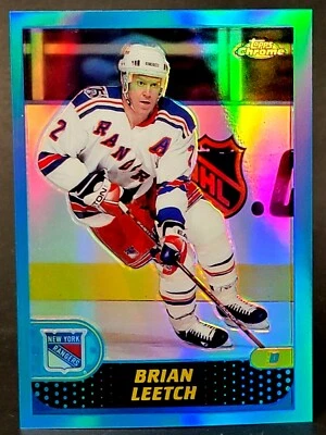 2001-02 Topps Chrome Refractors #4 Brian Leetch - Image 1 of 2