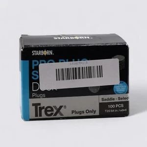 Starborn Industries Pro Plugs for Trex Decking Saddle - Select 100 Pcs - Picture 1 of 6