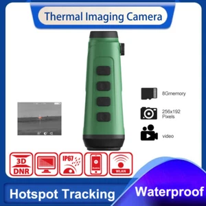 Infrared Night Vision Thermal Imaging Monocular Telescope for Hunting IP67 WiFi - Picture 1 of 6