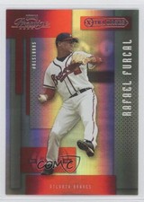 2004 Playoff Prestige Xtra Bases Red /25 Rafael Furcal #22