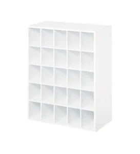 Storage Organizer Shoe Rack Cube Cabinet Shelf Closet Unit Stand Boot 25 Tower - Picture 1 of 12