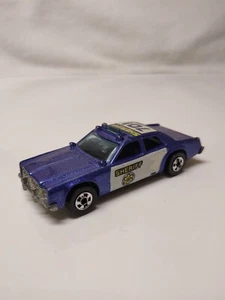 Hot Wheels Sheriff Patrol 701 Car Blue 1977 Made in Malaysia - Picture 1 of 8