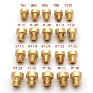20PCS 5mm M5 Main Jet for Dellorto Carb SHA PHBG JNC Size 90-138 - Picture 1 of 6