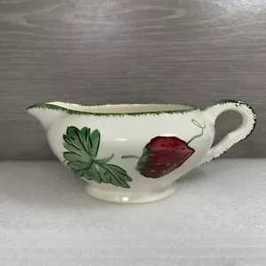 Vintage Wild Strawberry by Blue Ridge Southern Pottery Gravy Boat - Picture 1 of 7