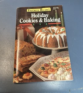 Favorite Recipes Holiday Cookies & Baking 96 pgs Nov 1988 VTG - Imagen 1 de 1