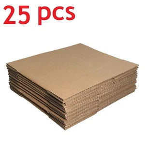 25 6x4x4 Cardboard Corrugated Paper Shipping Mailing Boxes Small Packing Cartons - Picture 1 of 5