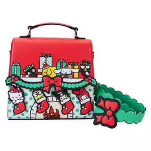 Bolso Bandolera Loungefly Sanrio Hello Kitty Navidad Medias Regalos - Imagen 1 de 7
