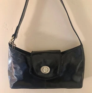 Nwt Women’s Hobo Leather Shoulder Bag Purse, Mila Shoulder, Black - Picture 1 of 8