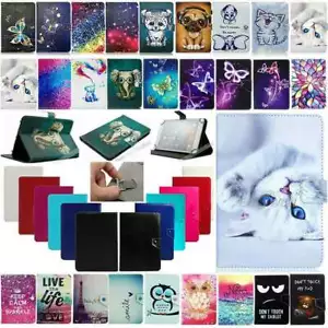 AU Universal 10/10.1 Inch Protective Leather Stand Cover Case For Android Tablet - Picture 1 of 38
