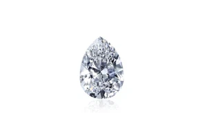 Real Pear Cut Natural Loose Diamond 0.73 CT D Color VS2 Clarity GIA Certified - Picture 1 of 11