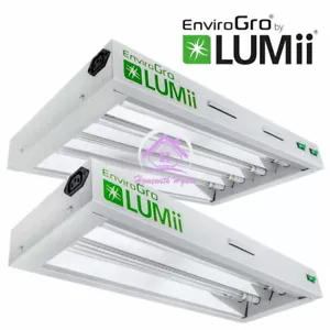 LUMii EnviroGro TLED Propagation LED Grow Tent Light Hydroponics 2 or 4 Tube - Picture 1 of 15
