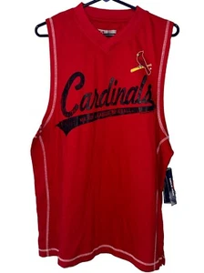 ST LOUIS CARDINALS shirt t tee, Sleeveless, Size M, NEW w/ Original Tags 2013 - Picture 1 of 13