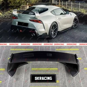 Rear Trunk Spoiler Wing For Toyota Supra A90 A91 2020-2024 S Style Carbon Fiber - Picture 1 of 43