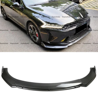 For Kia Optima UNIVERSAL Front Bumper Lip Spoiler Splitter Carbon Fiber Foto 1 de 4