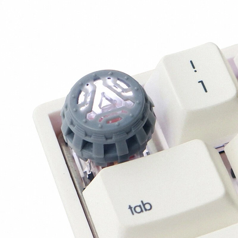 Marvel Iron Man Arc Reactor Keycap R4 Button For Mechanical Keyboard 8 Color 1PC - Image 1 of 4