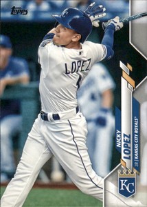 2020 Topps #3 Nicky Lopez - NM-MT