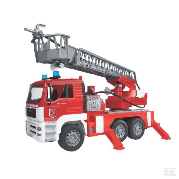 Bruder MAN Fire engine with ladder and sound module 1:16 Scale Model - Image 1 of 1