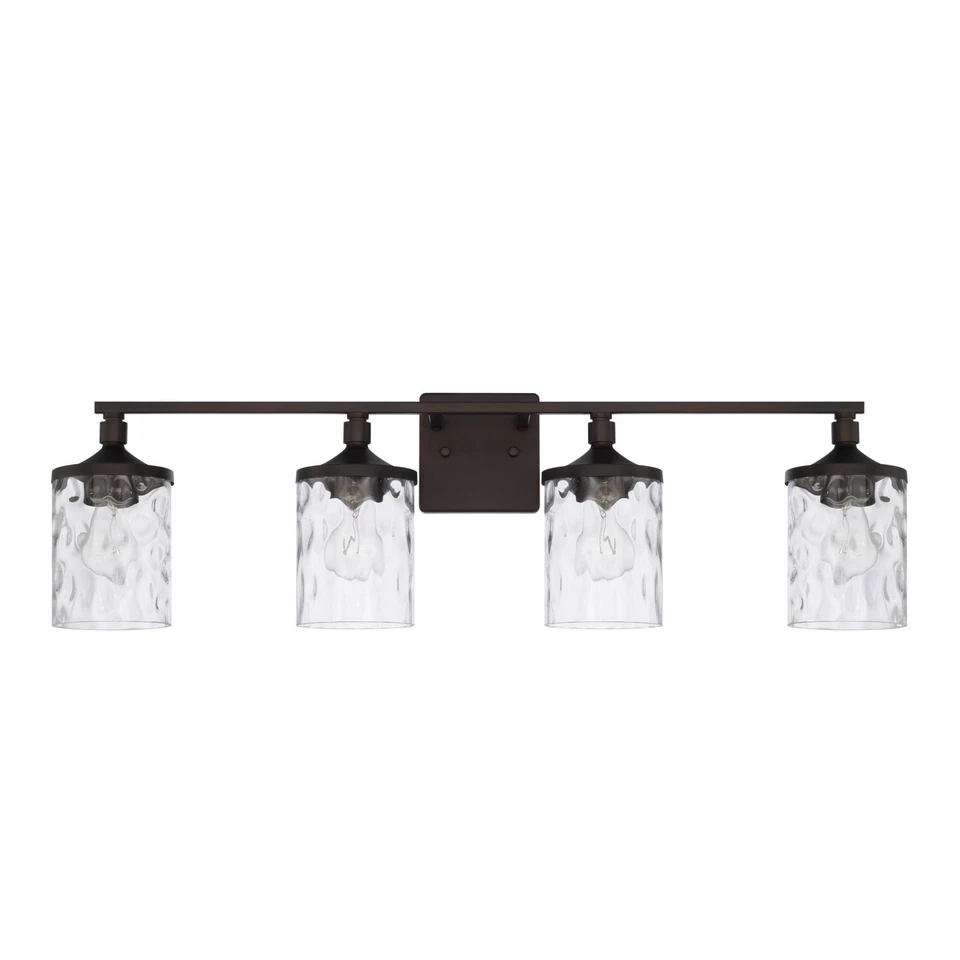 Capital Lighting Fixtures 128841bz-451 Colton Bathroom Vanity Light Bronze