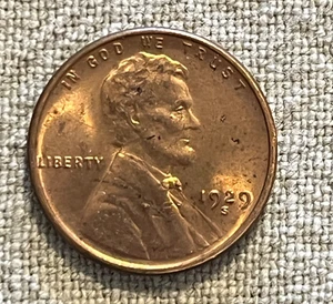 1929-er Lincoln Cent, rote Auswahl / bankfrisch rar - Bild 1 von 9