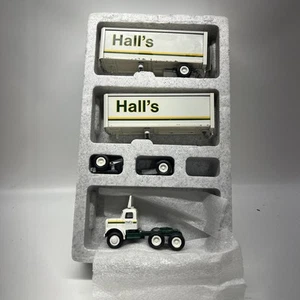 WINROSS DIECAST HALL'S TRACTOR TRAILER DOUBLE TRAILER ORIGINAL SLEEVE - Picture 1 of 6