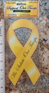 SUPPORT OUR TRUPPEN 8" x 4" Auto oder Kühlschrankmagnet, neu in Originalverpackung - Bild 1 von 3