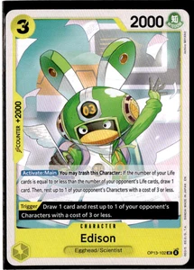 Edison - OP13-102 - One Piece Carrying on His Will - Picture 1 of 1