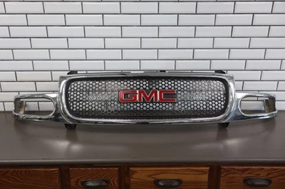 02-07 GMC Sierra Denali / C3 Cromo Radiador Rejilla Fabricante de Equipo Original Ver Fotos Foto 1 de 4