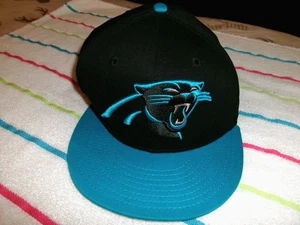 Carolina Panthers NFL Classic Logo New Era 59 Fifty Youth Snap Back Cap - Picture 1 of 6