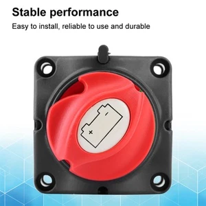 Car 12V 600A Battery Power Isolator Master Disconnect Cut Off Two Level Switch - Picture 1 of 12