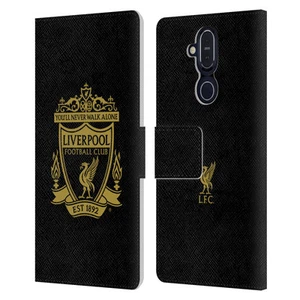 OFFICIAL LIVERPOOL FOOTBALL CLUB CREST 1 PU LEATHER BOOK CASE FOR NOKIA PHONES - Picture 1 of 19