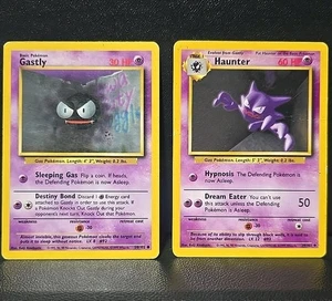Haunter Gastly Base Set Regular Pokemon Dmg - Bild 1 von 2
