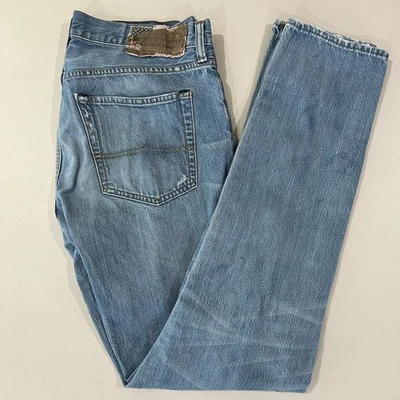 Ralph Lauren Denim Supply (MEAS. Pantalones de mezclilla lavados rectos cónicos 34x33) Foto 1 de 4